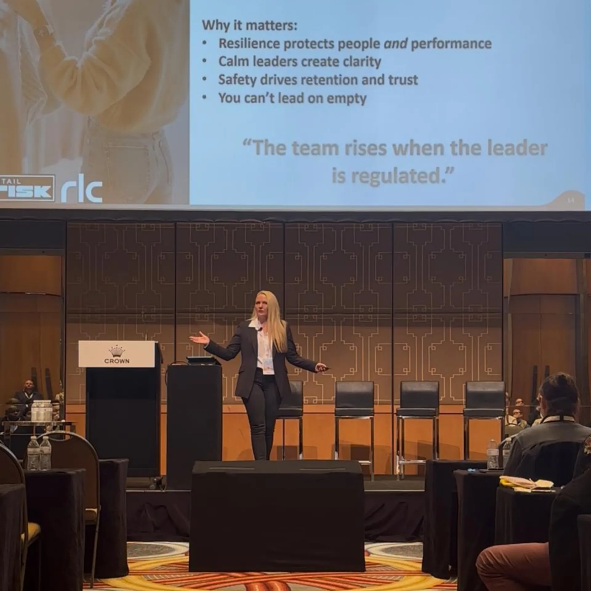 Bec Vize leading a workshop